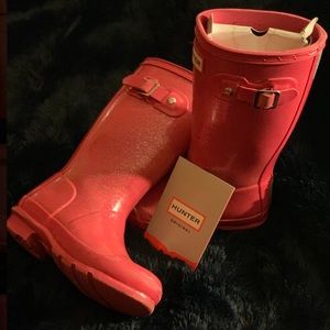 Hunter Starcloud Glitter Rain Boot